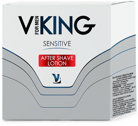 Афтършейв лосион Sensitive VIKING