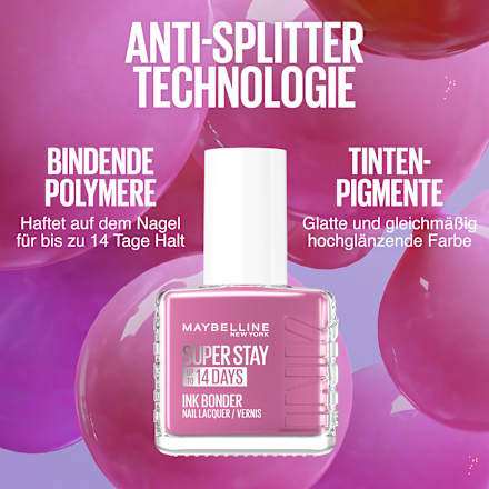 Nagellack Super Stay Ink Bonder 113 Barely Sheer MAYBELLINE NEW YORK