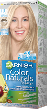 Boja za kosu br. 111, veoma svetlo pepeljasto plava GARNIER Color naturals