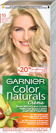 Boja za kosu - br. 10 , izrazito blistava svetlo plava GARNIER Color naturals