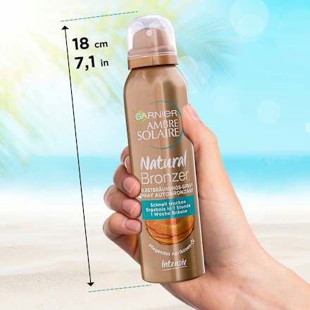 Selbstbräuner Spray natural bronzer Garnier Ambre Solaire