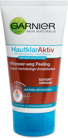 Hautklar Aktiv Mitesser-weg Peeling GARNIER