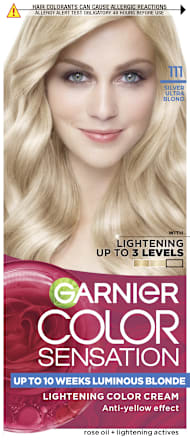 Vopsea permanentă 111 Blond Ultra Argintiu GARNIER Color Sensation