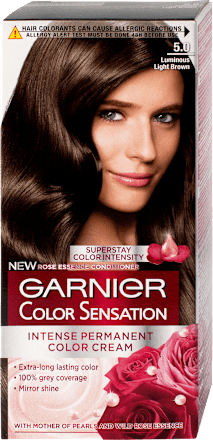 Boja za kosu 5.0 Lumionous Light Brown GARNIER Color Sensation