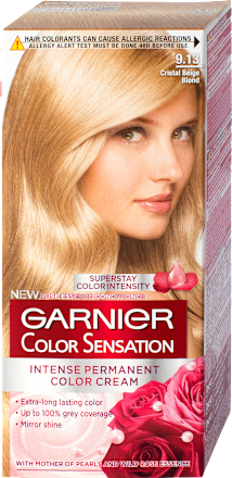 Boja za kosu 9.13 Cristal Beige Blond GARNIER Color Sensation