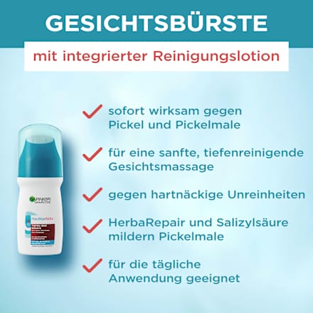 Gesichtsreinigungsbürste Hautklar  GARNIER SKIN NATURALS