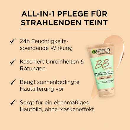 BB Creme Klassik Hell Garnier Skin Active