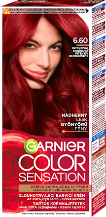Farba na vlasy - 6.60 intenzívna rubínová GARNIER Color Sensation