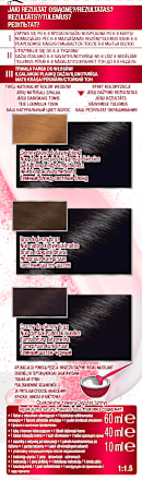 Krem koloryzujący 1.0 Głęboka onyksowa czerń GARNIER Color Sensation