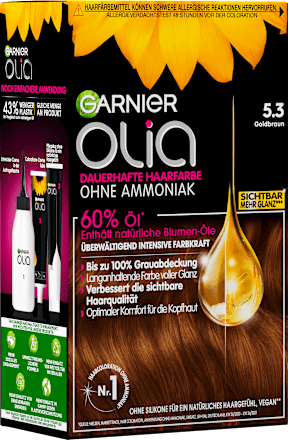 Haarfarbe 5.3 Goldbraun GARNIER olia
