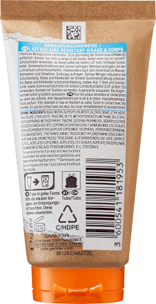 Kids Sensitive expert + Sonnenschutz-Milch 50+ Garnier Ambre Solaire