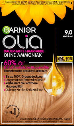 Haarfarbe 9.0 Hellblond GARNIER olia