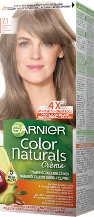 Boja za kosu - br. 7.1, pepeljasto plava GARNIER Color naturals