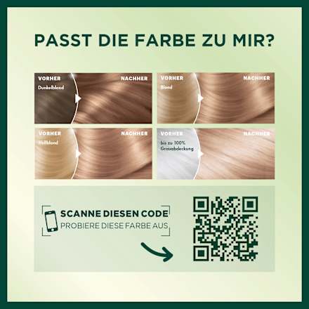 Nutrisse Creme dauerhafte Pflege-Haarfarbe - Nr. 8N Natürliches Blond GARNIER NUTRISSE