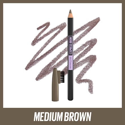 Express Brow olovka za obrve – 04 Medium Brown MAYBELLINE NEW YORK