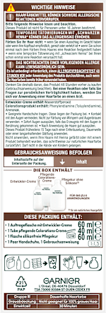 Nutrisse Farbsensation Intensiv Pflege-Haarfarbe - Nr. 4.15 Tiramisu Braun GARNIER NUTRISSE