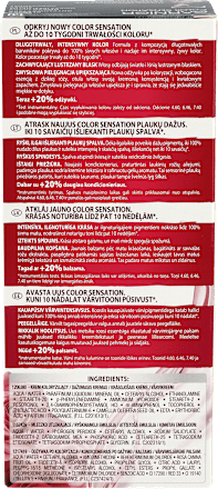 Krem koloryzujący 1.0 Głęboka onyksowa czerń GARNIER Color Sensation