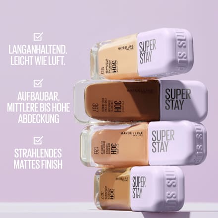 Foundation Super Stay Lumi Matte 128 MAYBELLINE NEW YORK