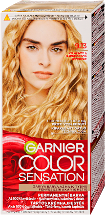 Tartós hajfesték, bézsszőke 9.13 GARNIER Color Sensation