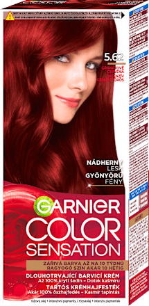 Farba na vlasy - 5.62 granátovo červená GARNIER Color Sensation