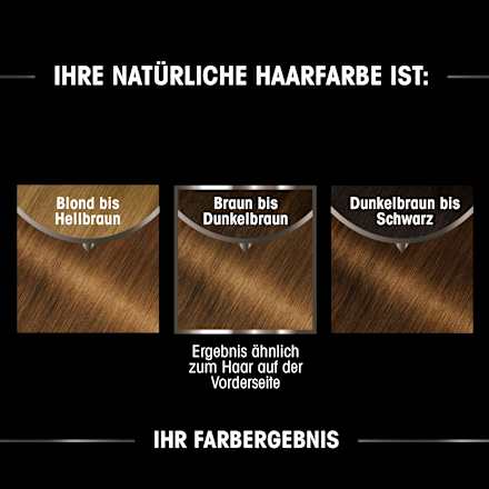 Haarfarbe 6.3 Karamellbraun GARNIER olia