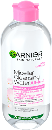 micelární voda pro citlivou pleť  GARNIER SKIN NATURALS
