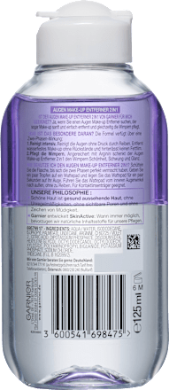 Augen Make-Up Entferner 2in1 GARNIER SKIN NATURALS
