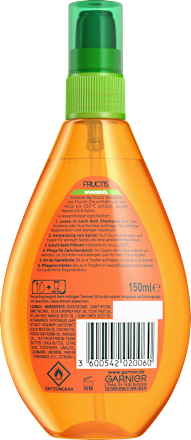 Hitzeschutzspray Wunderöl, stark geschädigtes Haar GARNIER FRUCTIS