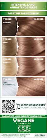 Haarfarbe 7N Nude Natürliches Mittelblond GARNIER NUTRISSE