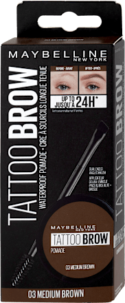 Tatoo Brow vodootporna pomada za obrve – 03 Medium Brown MAYBELLINE NEW YORK