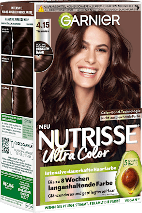 Haarfarbe Ultra Color 4.15 Tiramisu GARNIER NUTRISSE