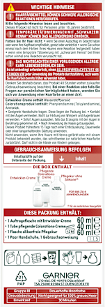 Haarfarbe Ultra Color 6.60 Intensives Rot GARNIER NUTRISSE