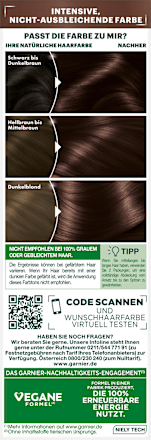 Haarfarbe Ultra Color 4.15 Tiramisu GARNIER NUTRISSE