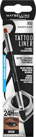 Tattoo Liner tuș de ochi gel + pensulă 2in1 MAYBELLINE NEW YORK