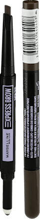 Express Brow Duo Dark Brown 04 ; dwustronna kredka do brwi MAYBELLINE NEW YORK