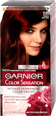 Boja za kosu 4.60 Intense Dark Red  GARNIER Color Sensation