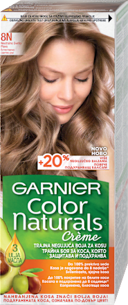 Boja za kosu br. 8N nude srednje plava GARNIER Color naturals