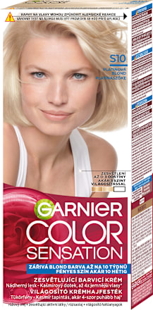 Tartós hajfesték, platinaszőke S10 GARNIER Color Sensation