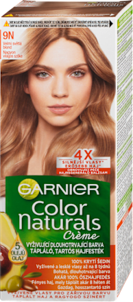 barva na vlasy 9N velmi světlá blond GARNIER Color naturals