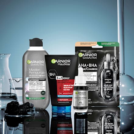 Reinigungsgel 3in1 Kohle Anti-Mitesser Garnier Skin Active