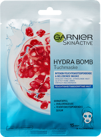 Tuchmaske Hydra Bomb Garnier Skin Active