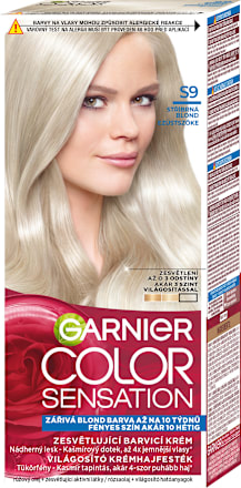 Tartós hajfesték, ezüstszőke S9 GARNIER Color Sensation