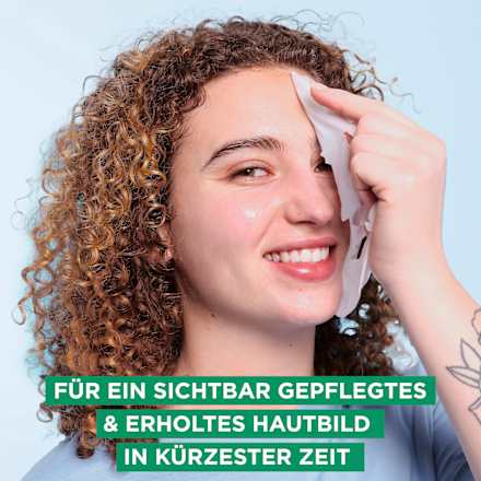 Tuchmaske Hydra Bomb Hyaluronsäure + grüner Tee Garnier Skin Active