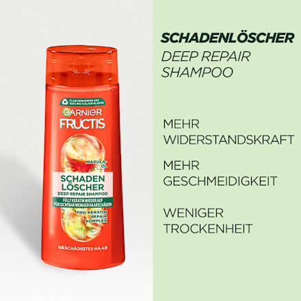 Schaden Löscher reparierendes Shampoo GARNIER FRUCTIS