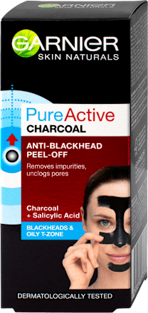Pure Active mască peel-off GARNIER SKIN NATURALS