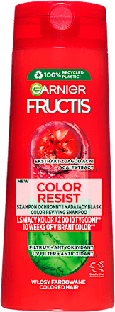 ColorResist Szampon wzmacniający do włosów farbowanych i z pasemkami GARNIER FRUCTIS