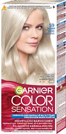 barva na vlasy Stříbrná blond S9 GARNIER Color Sensation