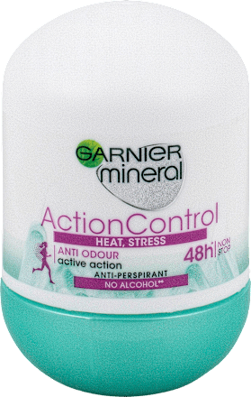 Action Control deo roll-on Heat, Sport, Stress GARNIER mineral