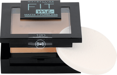 Púder Fit me! Matte + Poreless - 120 Classic Ivory MAYBELLINE NEW YORK
