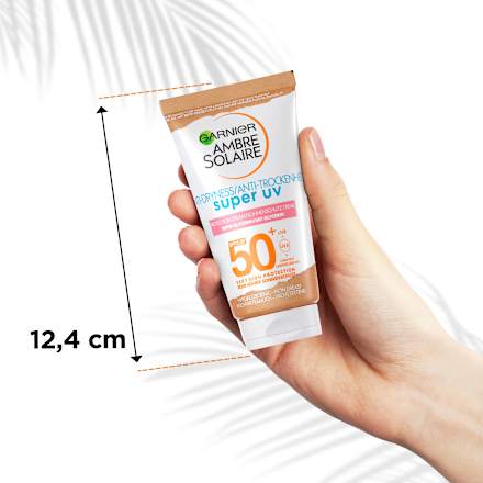Sonnencreme Gesicht, Anti-Trockenheit super UV, LSF 50+ Garnier Ambre Solaire